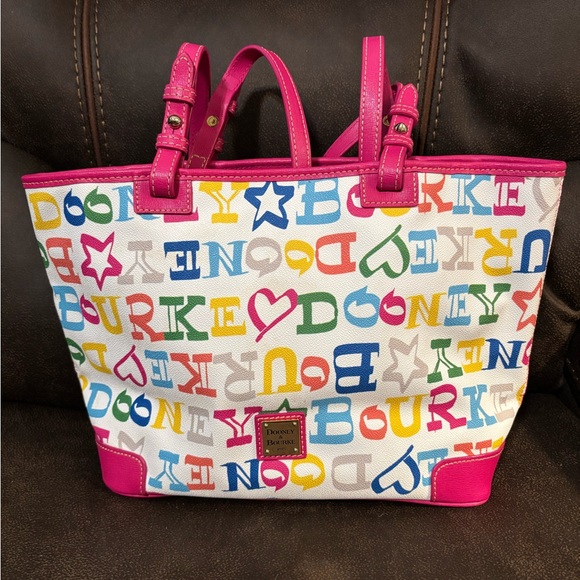 Dooney & Bourke Multicolor Tote Bag - Picture 1 of 14